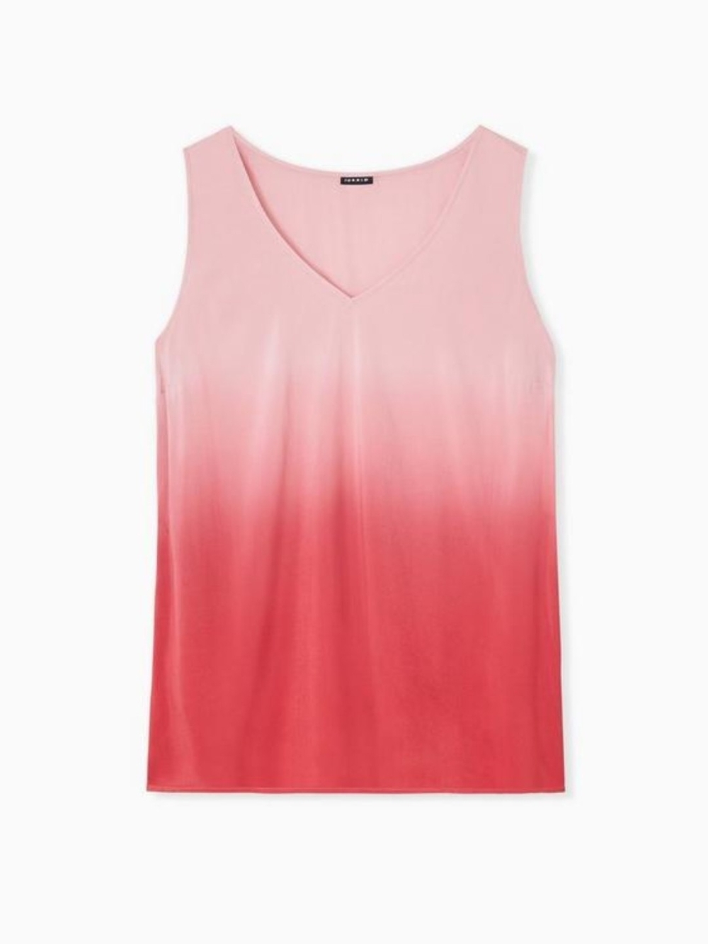 Brand New Torrid V-Neck Ombre Tank Top - Pink to Redish Size 4